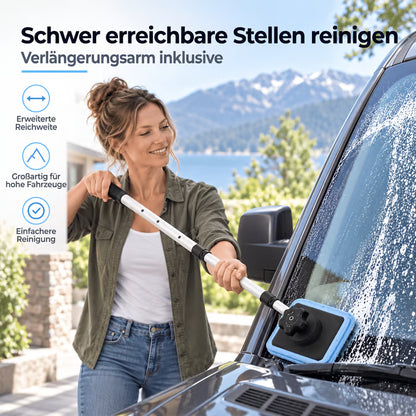 Doppelter magnetischer Scheibenreiniger für das Auto | Streifenfreies Reinigungsset für Autoglas