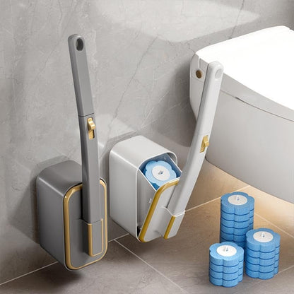 50 000+ VERKAUFT!🚽💦Innovatives Einweg-Toilettenbürstenset zur Wandmontage✨