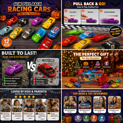 🚗🔥 50 % RABATT! Mini-Spielzeugautos im Cartoon-Stil – leuchtende Farben, leichtgängige Räder, strapazierfähiges ABS – ideal als Partygeschenke und Sammlerstücke für Kinder ✨