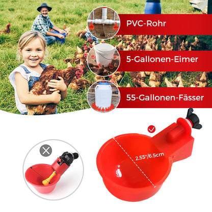 🔥🔥Geschenk für Hühnerliebhaber 44% OFF--🔥Automatische Hühnertränke Vogelhäuschen
