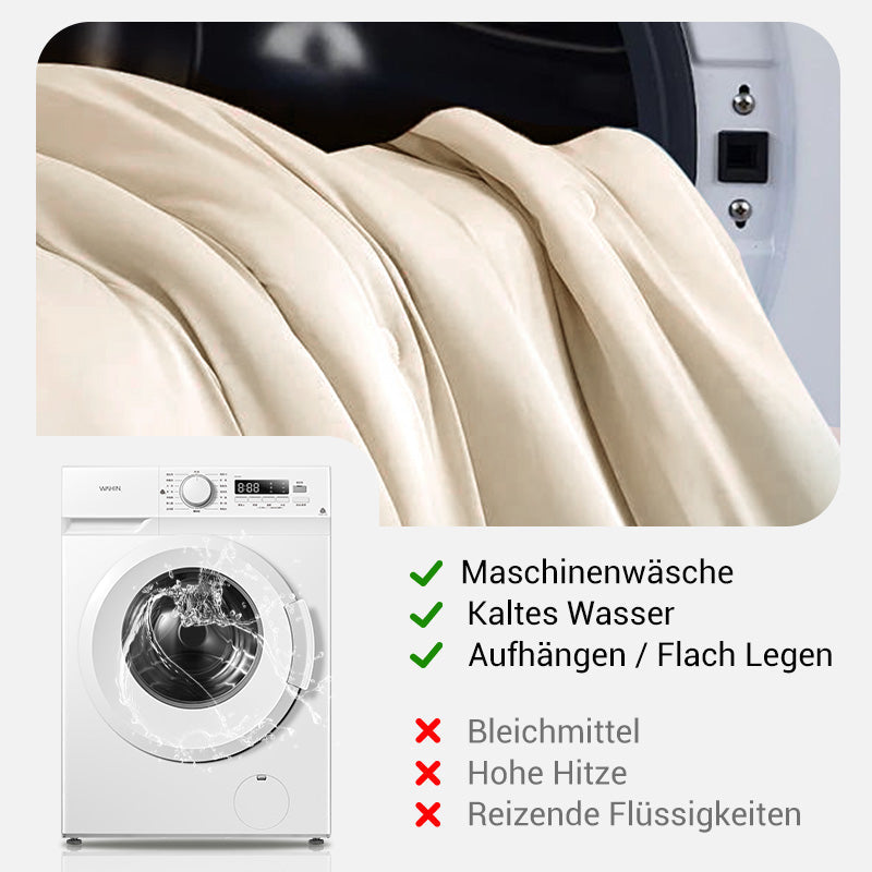 💎 50% RABATT! 💎 4-teiliges Atmungsaktives Bettwäsche-Set – Intelligente Temperaturregulierung, Kühlend & Ganzjährig Bequem 🌬️🛏️