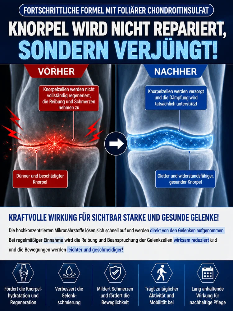 🦴💪Glucosamin-Knorpelreparaturgel nach US-Militärstandard