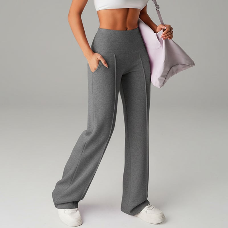 ⌛ Nur noch 3 Tage – 50% auf alles! ⏰ 50.000+ VERKAUFT!💕 Damen-Unifarbene Weite Straight-Leg-Hose