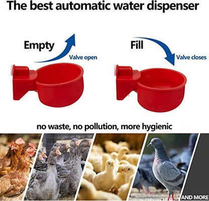 🔥🔥Geschenk für Hühnerliebhaber 49% OFF--🔥Automatische Hühnertränke Vogelhäuschen