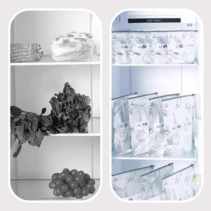 ♻️ Wiederverwendbare, verschließbare Aufbewahrungsbeutel aus Aluminiumfolie 🥬