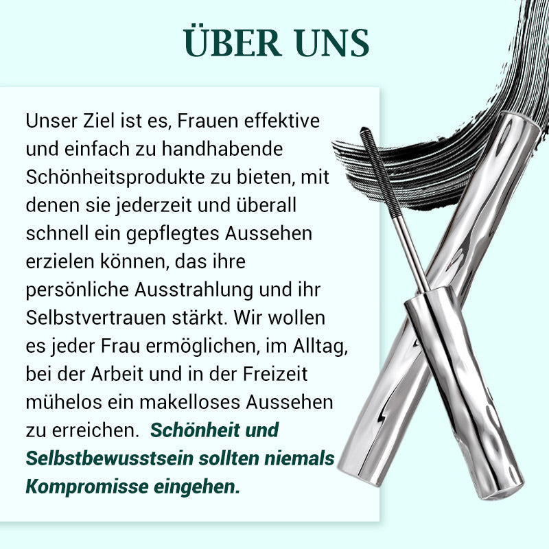 ⏰Ultimative wasserfeste & schweißfeste Mascara für Länge und Schwung💦