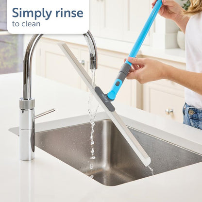 🧼LETZTER TAG DES SONDERANGEBOTS: Nur 10,99 €! 🔥🔥Minky Flexi Edge Sweeper: Vielseitige Reinigung für Böden, Teppiche und Fenster!