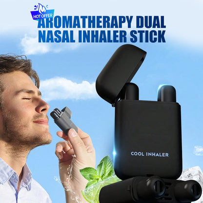 Aromatherapie-Naseninhalator gegen Reisekrankheit