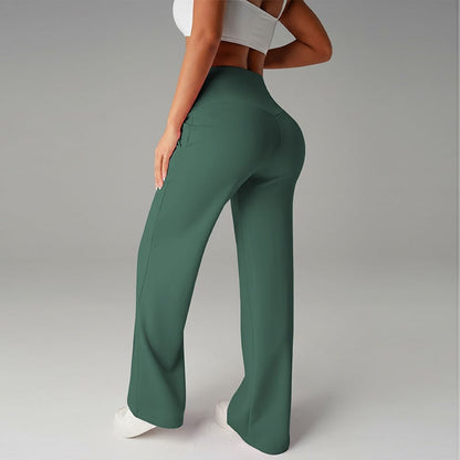 ⌛ Nur noch 3 Tage – 50% auf alles! ⏰ 50.000+ VERKAUFT!💕 Damen-Unifarbene Weite Straight-Leg-Hose
