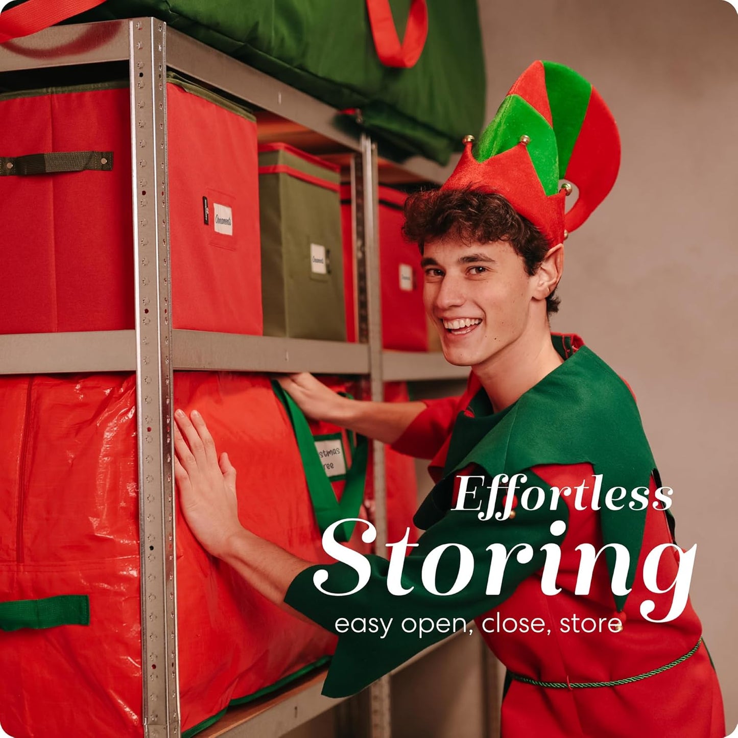 🎅Weihnachtsausverkauf 50 % RABATT🌟Langlebige, wasserdichte Aufbewahrungstasche für Weihnachtsbäume 🎄