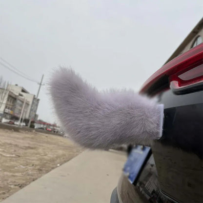 ⏳Nur für kurze Zeit 🚗🐾 Ferngesteuerter elektrischer Plüsch-Autoschwanz – Machen Sie Ihr Auto zum Hingucker