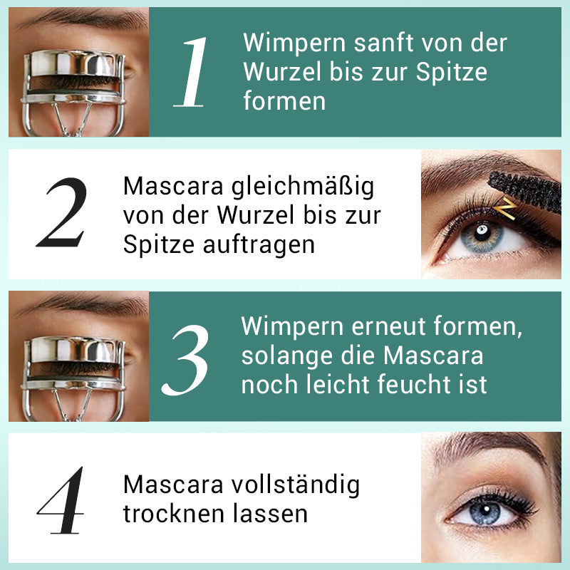 ⏰Ultimative wasserfeste & schweißfeste Mascara für Länge und Schwung💦