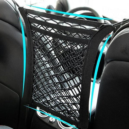 Universelle Kofferraumtasche mit elastischem Netznetz
