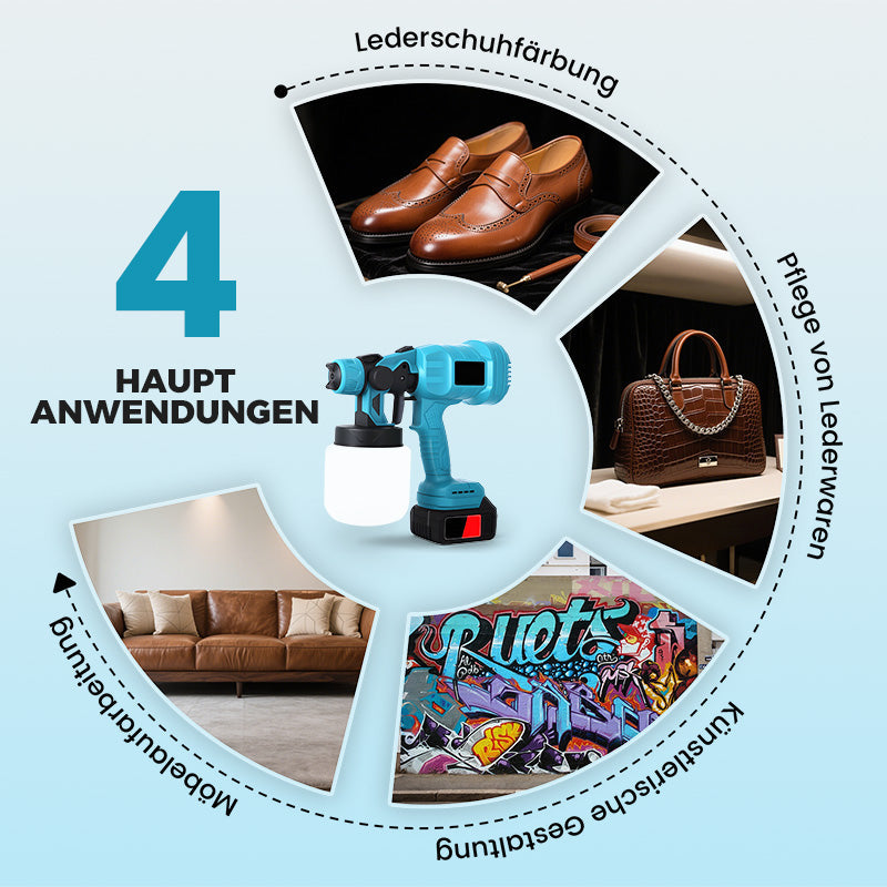 🔥🔥 59 % Rabatt + Gratisversand! 💥 🎨 Kabelloses elektrisches Farbspritzgerät – Schnell, sauber und effizient