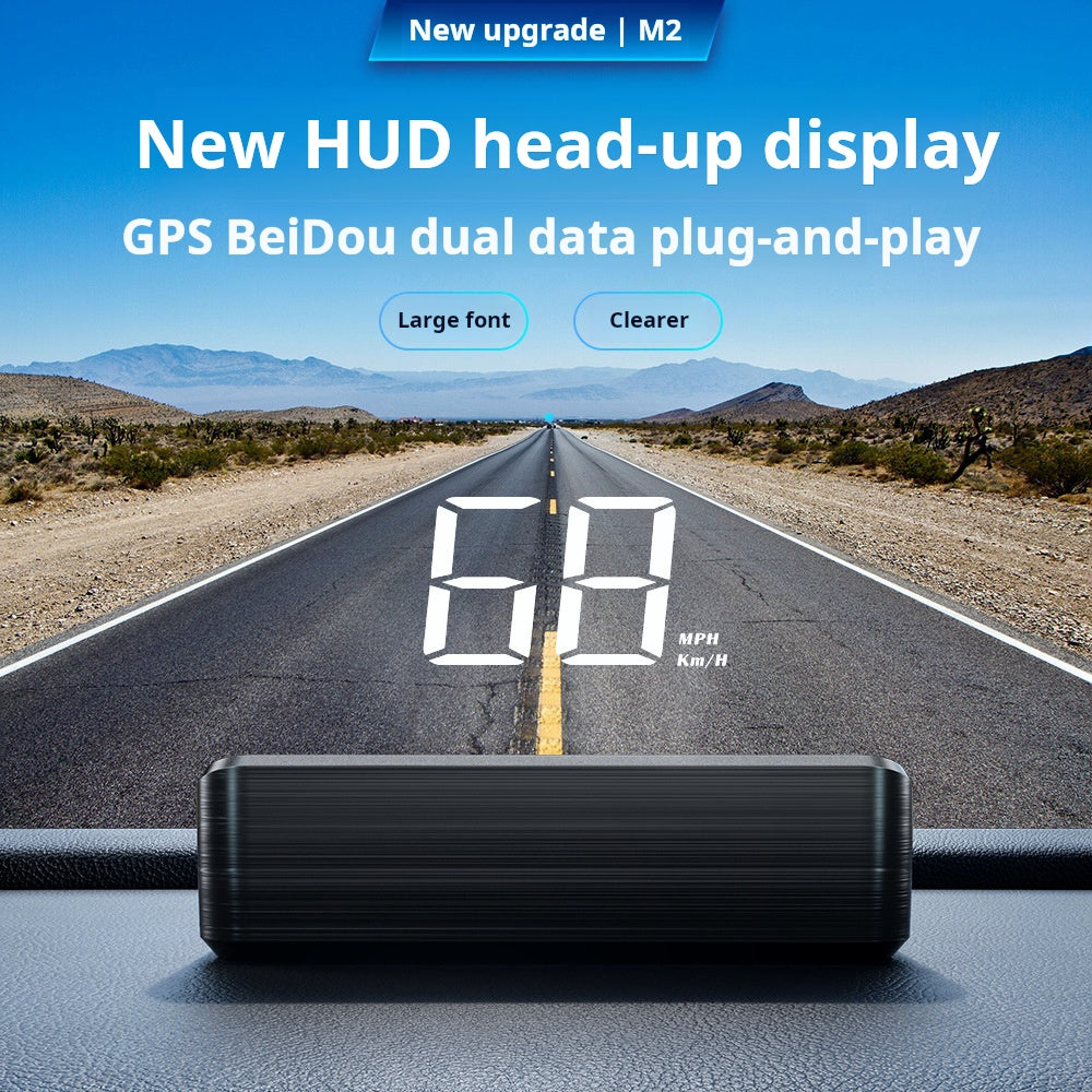 🚗🛰️ Head-Up-Display (HUD) mit digitalem Tachometer und Navigationssystem – behalten Sie die Straße im Blick und vermeiden Sie Bußgelder. 50 % Rabatt!