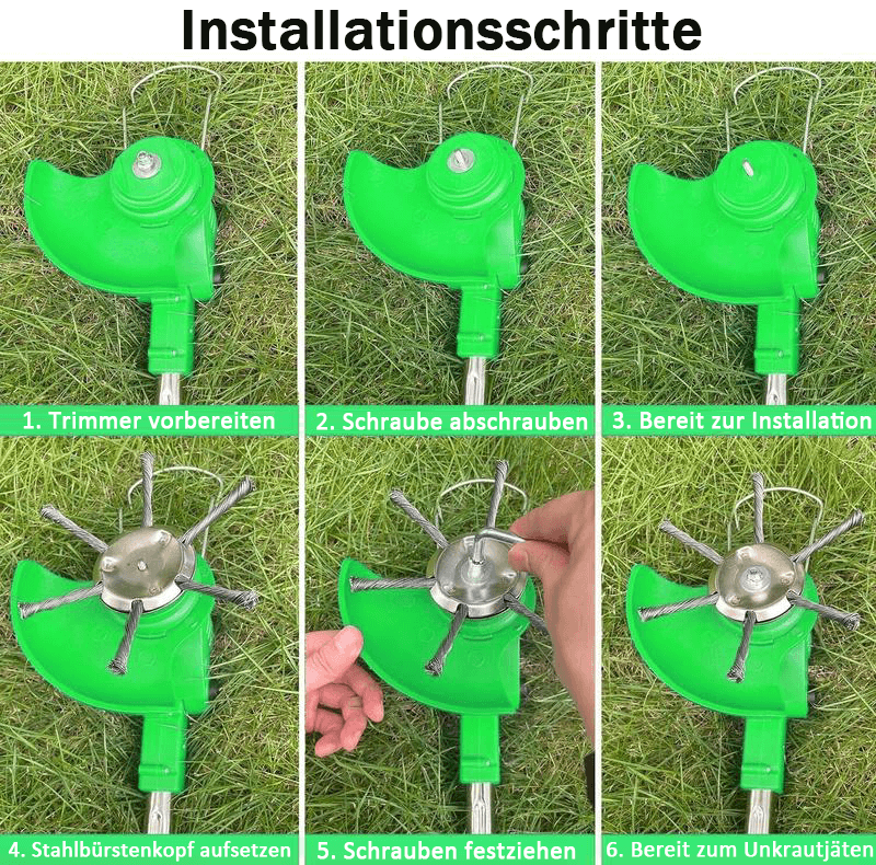 🛠️Universeller Stahlkabel-Schneiderkopf🌿