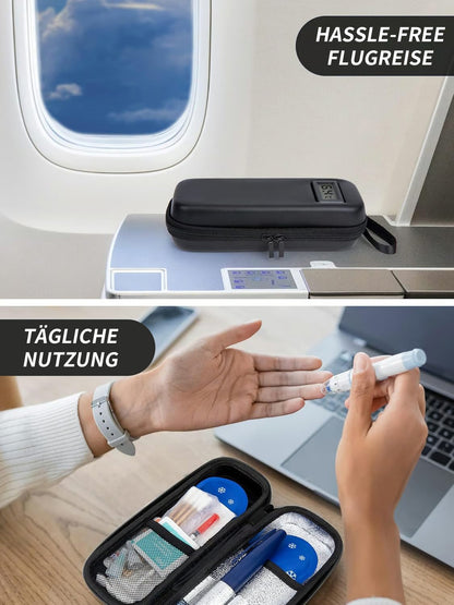 ✨ NUR HEUTE: 50% RABATT 🔥 Insulin-Kühltasche mit Temperaturanzeige