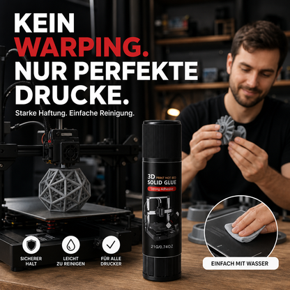 🔥🖨️ 3D-Drucker-Heizbett, feste Klebestifte