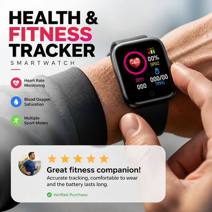 ⌚ Intelligentes Sportarmband mit 24-Stunden-Gesundheitsüberwachung 🫀 Herzfrequenz, Blutdruck und Blutsauerstoff, verschiedene Sportmodi, direktes USB-Laden, Benachrichtigungen, leichtes Design aus Titanlegierung