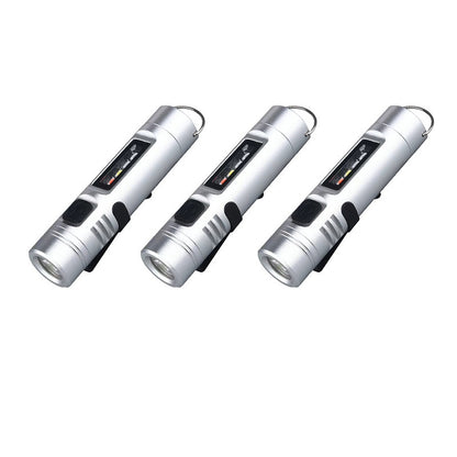 Multifunktionale Mini-Taschenlampe aus Aluminiumlegierung