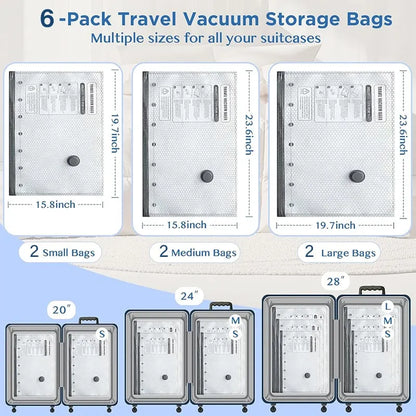 🔥 NUR NOCH 49 % RABATT – Kabelloses Reise-Vakuum-Kompressionsbeutel-Set