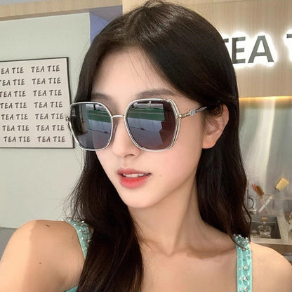 🔥50 % RABATT🔥 UV-Schutz-Sonnenbrille mit großem Rahmen, dünnen und polarisierten Gläsern.