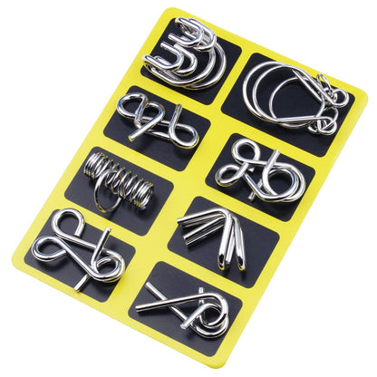 🧠 Zeitlich begrenztes Angebot: 50% RABATT!!!🧠🔠 Metall-Montessori-Denkspiel