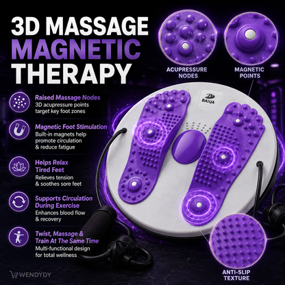 🥳HEISSER SALE 2026🥳💞50.000+ VERKAUFT!👵  ✨ Taillendrehmassage & Balanceboard für Übungen – Fettverbrennung, schlankere Taille & verbesserte Durchblutung zu Hause