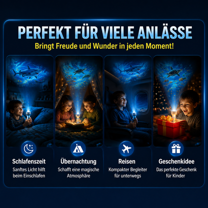 🥳HEISSER SALE 2026🥳💞50.000+ VERKAUFT!👵❤️ 50 % RABATT!3D-Ozeanprojektions-Taschenlampe