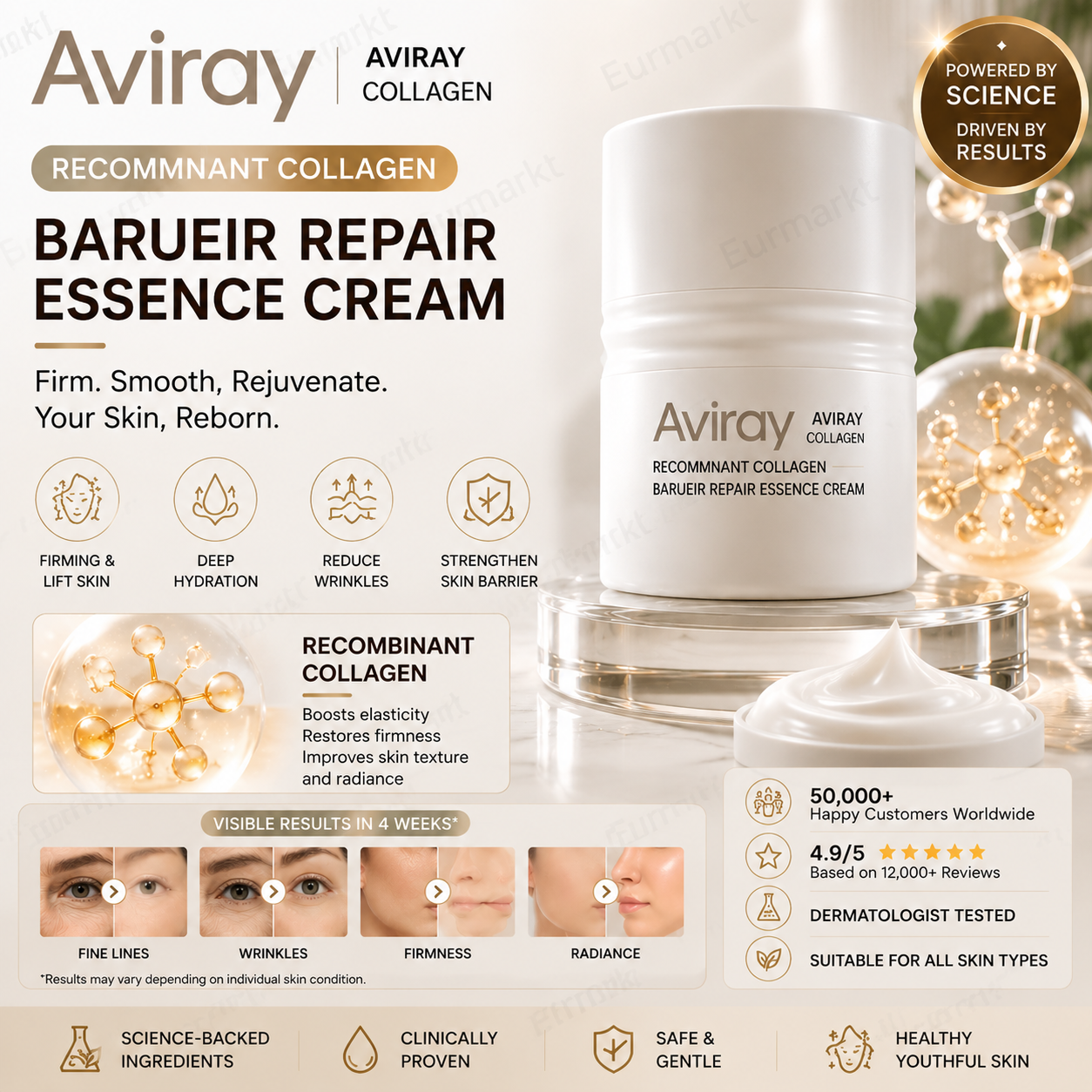 🥳HEISSER SALE 2026🥳💞50.000+ VERKAUFT!👵❤️ Feuchtigkeitsspendende und Anti-Falten-Creme