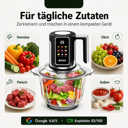 🔪 Kabelloser, USB-betriebener Küchenwolf für Fleisch, Soßen und mehr – schnell, hygienisch und einfach! 🍖🥦