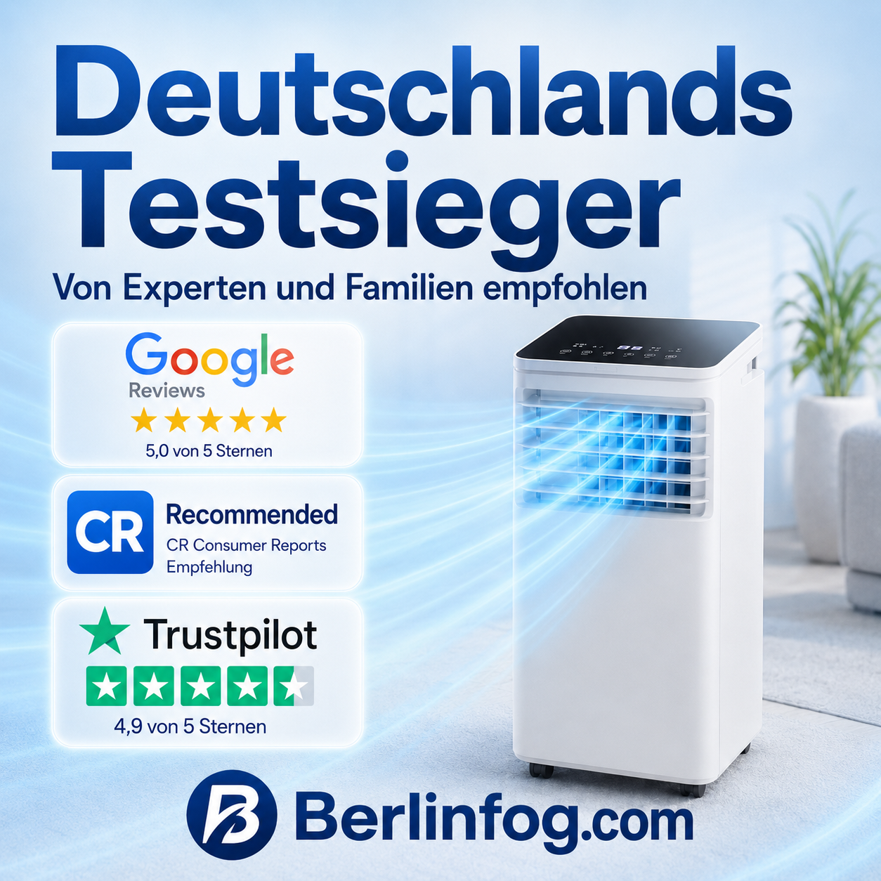🌬️Tragbare, leise 3-in-1-Klimaanlage mit Ventilator✅Direktverkauf ab Werk⌛Begrenzte Stückzahl💥Bester Preis