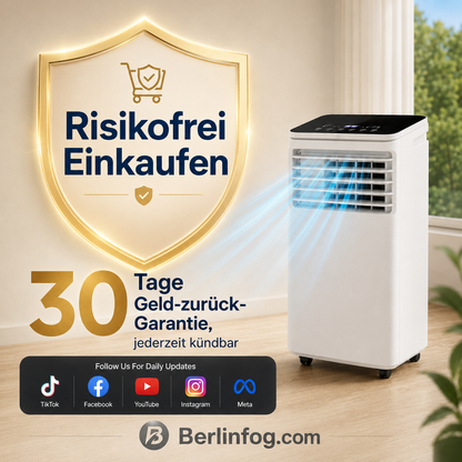 🌬️Tragbare, leise 3-in-1-Klimaanlage mit Ventilator✅Direktverkauf ab Werk⌛Begrenzte Stückzahl💥Bester Preis