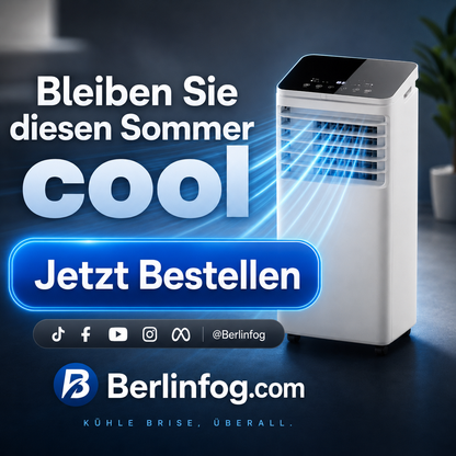 🌬️Tragbare, leise 3-in-1-Klimaanlage mit Ventilator✅Direktverkauf ab Werk⌛Begrenzte Stückzahl💥Bester Preis