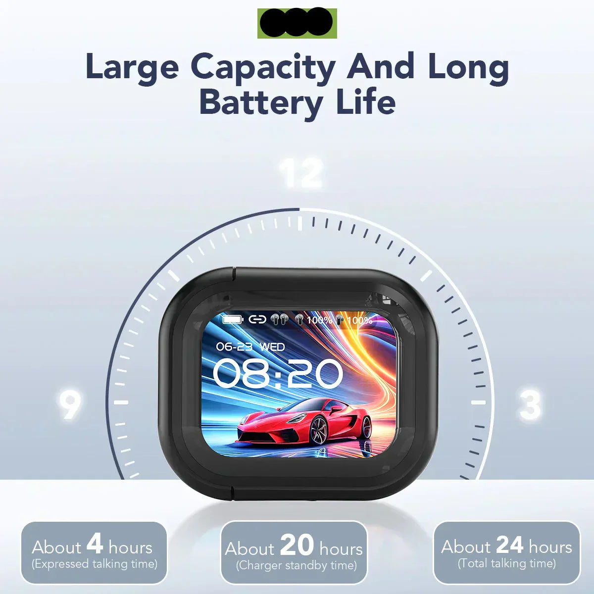 🔥Letzter Tag: 50 % Rabatt! ⏰Kopfhörer mit KI-Übersetzung, Bluetooth 6.0, LCD-Bildschirm, hochauflösender Klangqualität, stylischen Ohrhörern und Geräuschunterdrückung