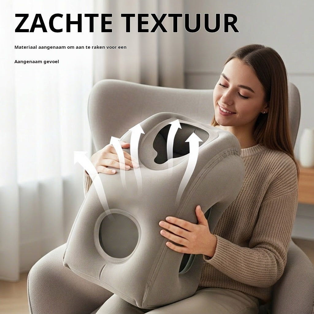 🧳  💤 Aufblasbares Reisekissen – ergonomischer Komfort für unterwegs ✨
