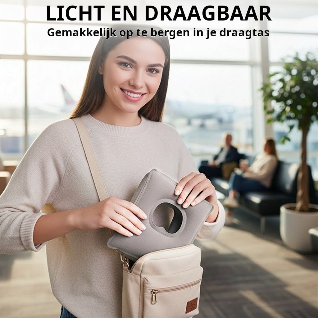🧳  💤 Aufblasbares Reisekissen – ergonomischer Komfort für unterwegs ✨