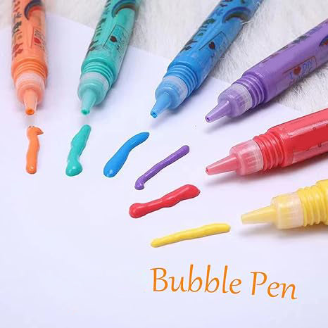 🥳HEISSER SALE 2026🥳💞50.000+ VERKAUFT!🎄🎁Magische Popcorn-Stifte mit Blaseneffekt, wärmeaktivierte Popcorn-Stifte, DIY-3D-Kunstmarker für Kinderbastelprojekte
