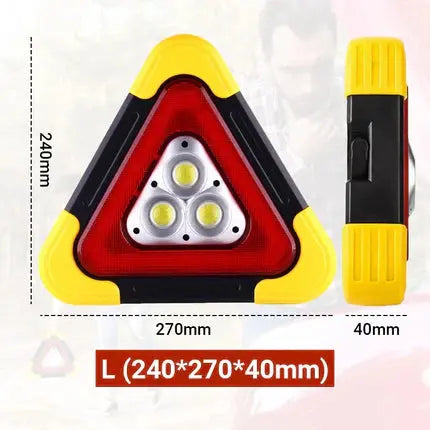 🚗Großes Sonderangebot – 50 % Rabatt🆘3-IN-1 Dreieckige Solar-Notfall-Signalleuchte für den Straßenrand✨