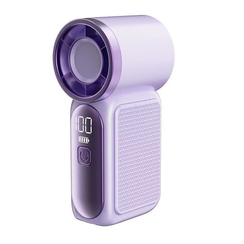 🌀Nur 13.98€ diesen Sommer!!!💨Mini-Handventilator mit LED-Anzeige –👍5-stufiger Turbo-Ventilator im Taschenformat.✨Über USB aufladbar, schnelle Kühlung für Reisen und beim Schminken. Das perfekte Geschenk.  Tragbare Kühlung