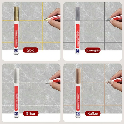 🖌️ Anti-Schimmel- und wasserfester Fugenstift für Keramikfliesen!🧱