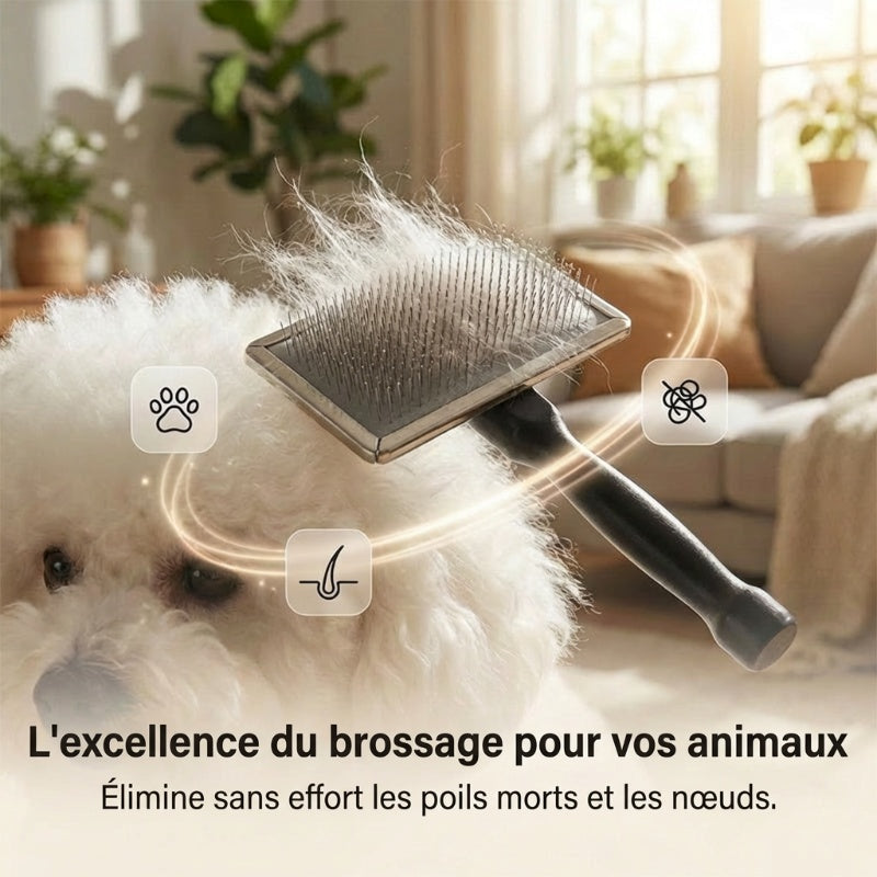 Professionelle Zupfbürste für die Tierpflege