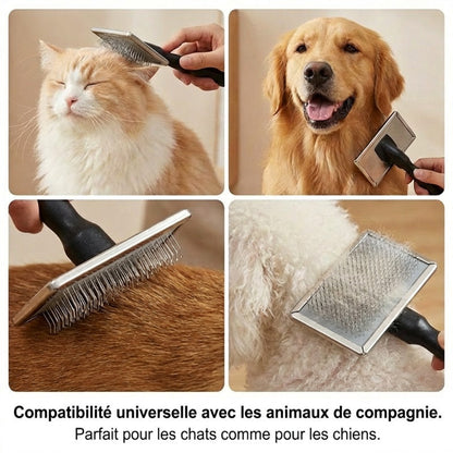 Professionelle Zupfbürste für die Tierpflege