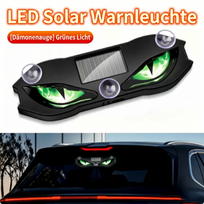🚗🔆 Solarbetriebene LED-Warnleuchte fürs Auto🔥Solarbetrieben, wetterfest, automatische Aktivierung bei Dunkelheit – für mehr Sicherheit am Straßenrand. 🔥🛡️