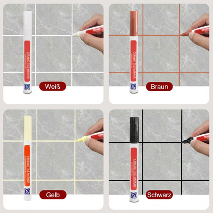 🖌️ Anti-Schimmel- und wasserfester Fugenstift für Keramikfliesen!🧱