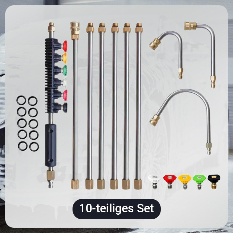 💎 💥 Profi Hochdruckreiniger-Stab-Set (4000 PSI) – Extrem Robust, Verstellbare Düse & Tiefenreinigung