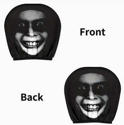 🎃💀Halloween-Vorverkaufs-Sonderedition: Lustige und originelle Auto-Kopfstützenbezüge, die Ihre Freunde erschrecken werden!