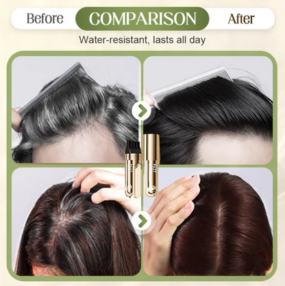 1 kaufen, 1 gratis! 🌿 Aktualisierter 2-in-1-Praktikkamm zum Färben grauer Haare