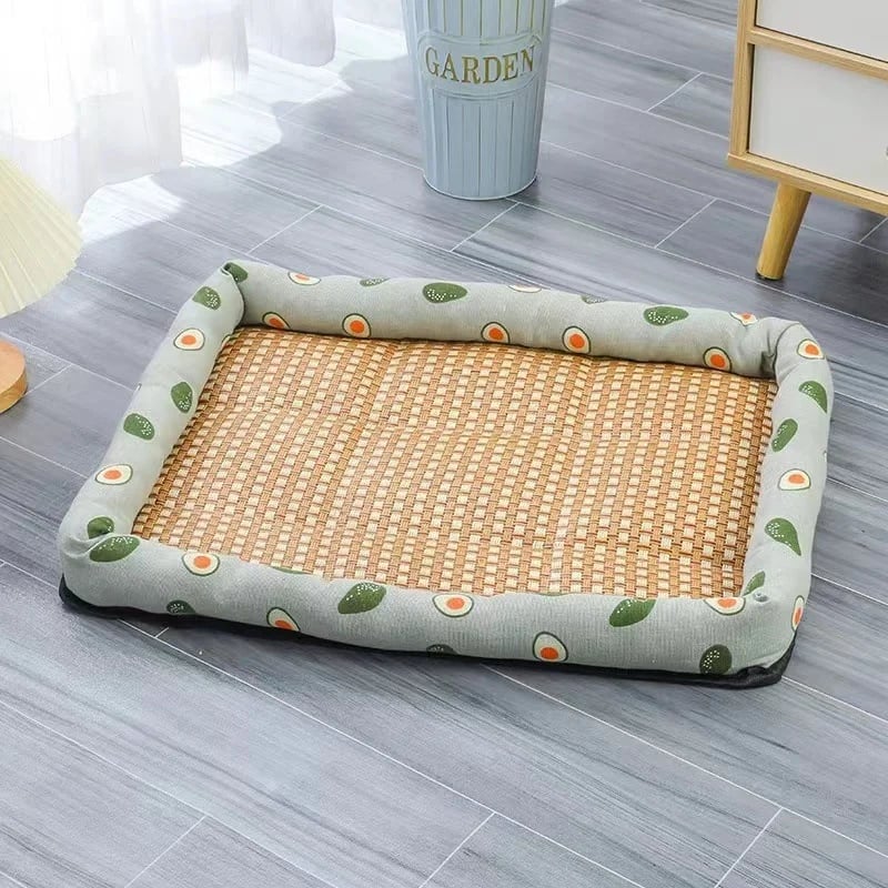 🥳HEISSER SALE 2026🥳💞50.000+ VERKAUFT!❤️   Eis-Rattan-Kühlbett für Katzen/Hunde