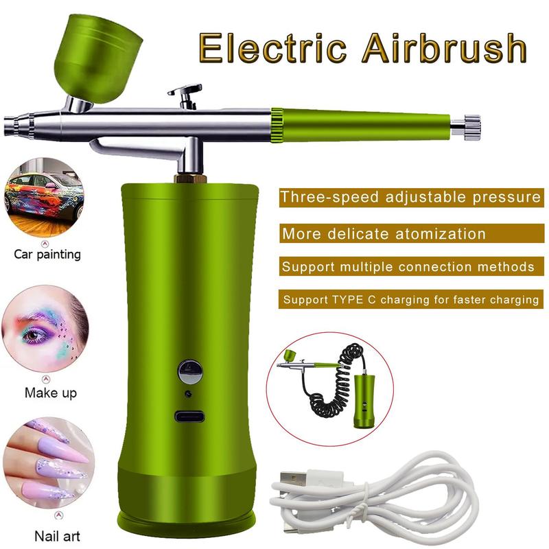🎨 Elektrisches Airbrush-Set mit Kompressor ✨🖌️